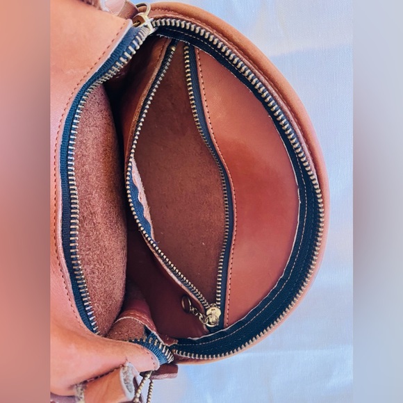 Vintage Coach Cognac Leather Canteen Bag - Picture 4 of 13